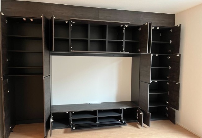 家具設置工事写真