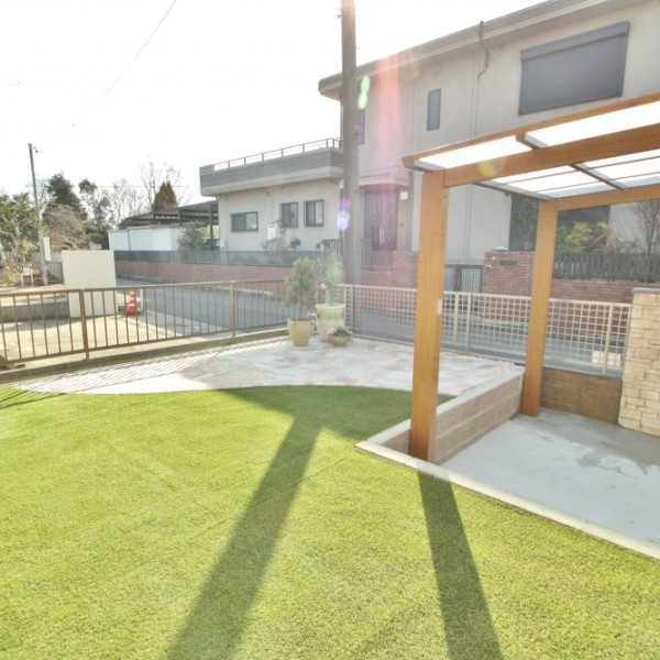 子供の成長に合わせて変化していくお庭
