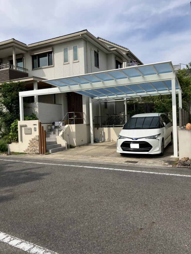 三協アルミ　スカイリード両側支持タイプ　延長梁