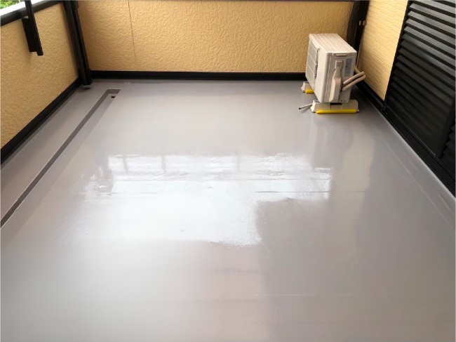 ウレタン防水工事写真1