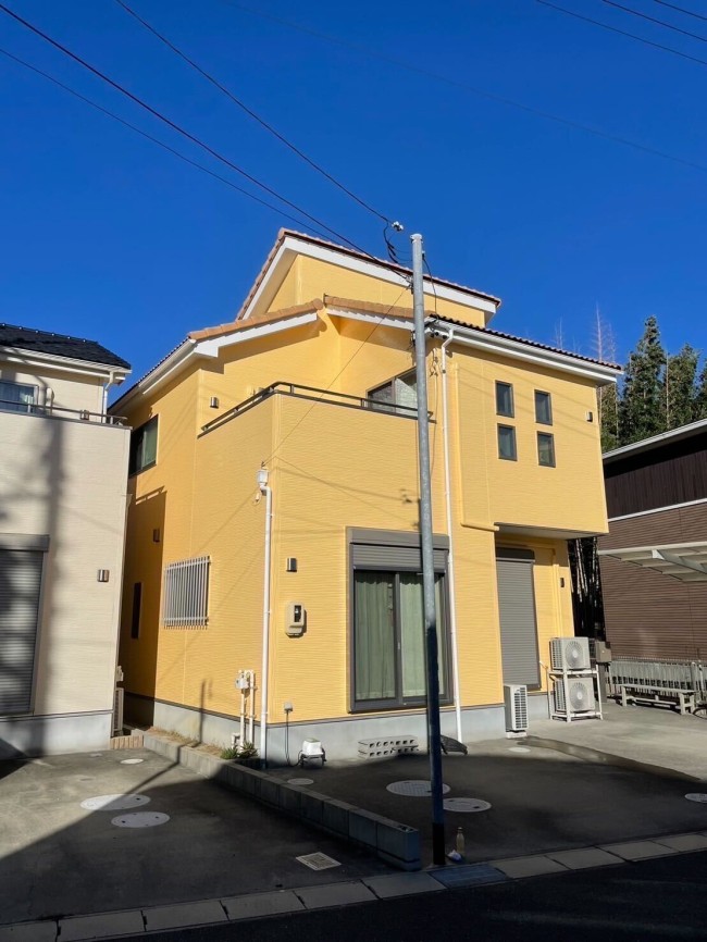 外壁塗装工事写真1