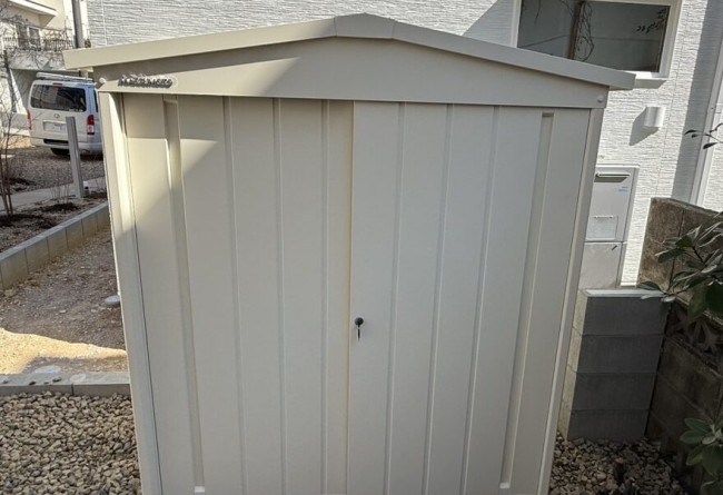 マツモト物置 NT-157DN GW写真