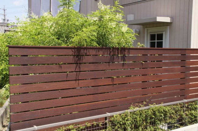 威圧感のないほど良い目隠し