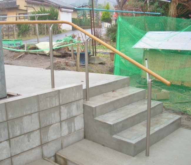 アプローチ階段