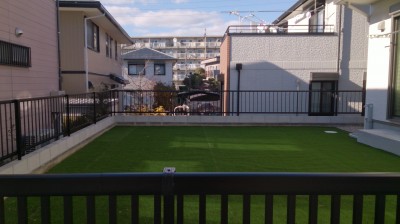 Ｏ様邸　ご新築外構　人工芝