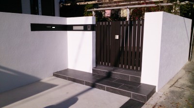 Ｏ様邸　ご新築外構　門柱