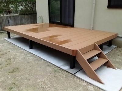 日進市　デッキ③